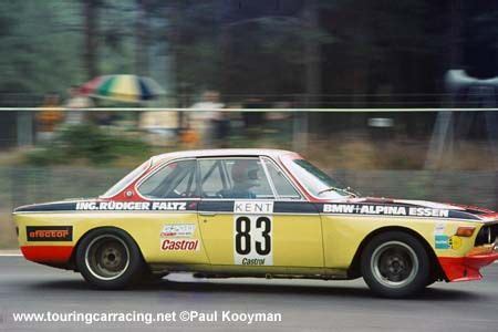 Jean Xhenceval Third Overall Was This Luigi BMW CSL Of Jean Xhenceval