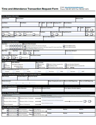 Free 45 Transaction Form Samples In Pdf Ms Word