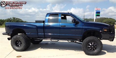 Dodge Ram 3500 Dually Fuel Throttle Dually Front D513 Wheels Matte ...