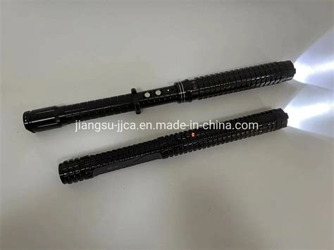 Extendable Stun Guns Baton With Electric Shock For Self Defense X