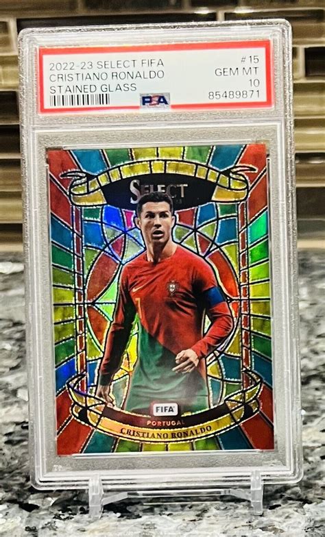 Cristiano Ronaldo 2022 Select FIFA 15 Stained Glass SSP Price Guide