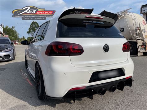 Golf Mk6 Gti R Super Sport Spoiler Carbon Rexsupersport Specializes In Providing Carbon