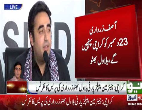 Asif Ali Zardari To Return On Dec Says Ppp Chairman Bilawal