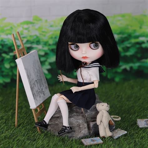 ICY DBS Blyth Doll 1 6 30cm Matte Glossy Face Various Styles Nude Doll Or Full