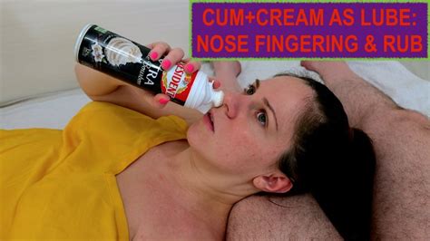Nostrils Fuck Cum Cream como Lubricante Fetiche de la nariz a su máximo LollipopSoles