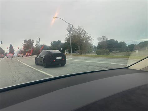 Model Y Juniper Facelift Snapped With Peeking Light Bar As Its New