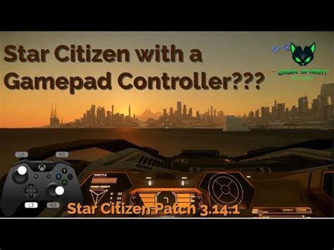 Star Citizen With A Gamepad Controller Youtube