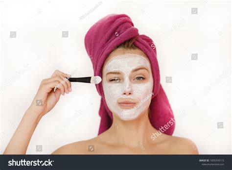 Portrait Sexy Beautiful Naked Woman Cosmetic Stock Photo 1055374115 Shutterstock