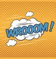 Wow Wording Sound Effect Royalty Free Vector Image