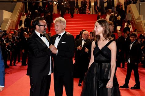 Photo James Mangold Harrison Ford Et Sa Femme Calista Flockhart