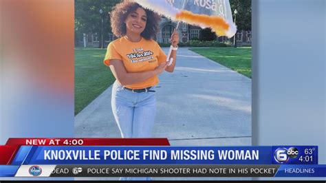 Knoxville Police Find Missing Woman Wate 6 On Your Side