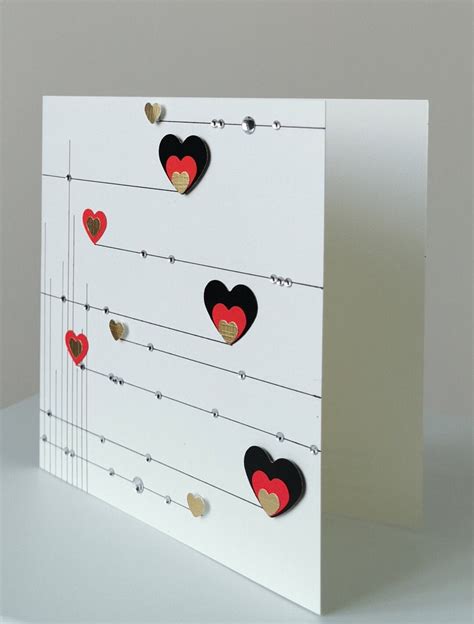 Handmade Valentine's Day Cards, Love Cards, Handmade Cards, Heart Cards ...