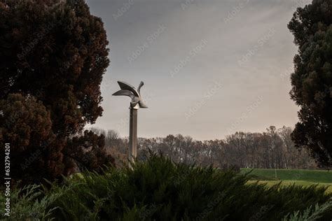 JAJINCI SERBIA NOVEMBER 26 2022 Monument Of The Memorial Park