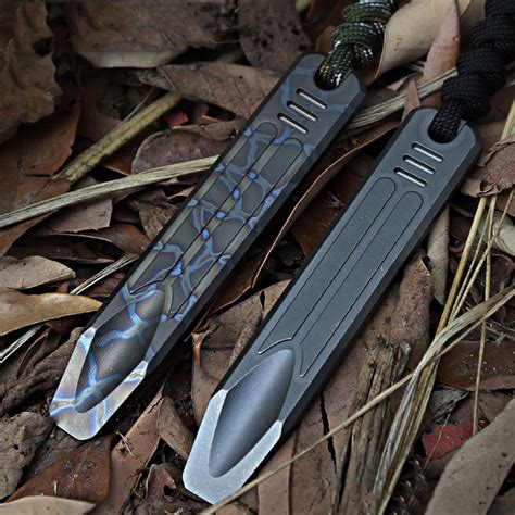 CNEDC Titanium Alloy Crowbar Portable Multi Tool Outdoor Self Defense