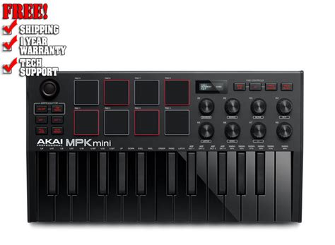 Akai MPK Mini MK3 Black Special Edition | DJ Tools | DJ Audio | DJ ...