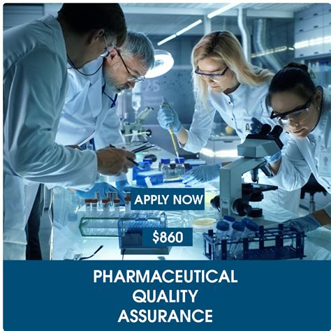 Pharmaceutical Quality Assurance Certificate Webinar Nacpt