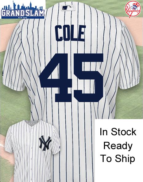 Gerrit Cole Toddler Jersey - NY Yankees Replica Toddler Home Jersey