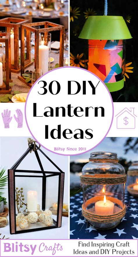 Easy DIY Lantern (30 Ideas) - Blitsy