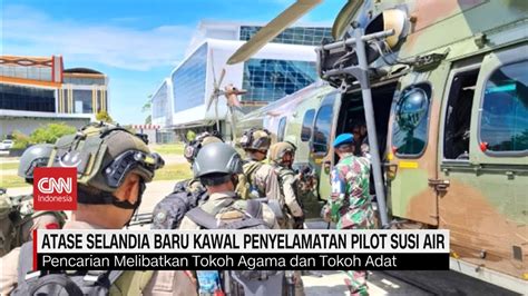 Atase Selandia Baru Kawal Penyelamatan Pilot Susi Air Philips Mark