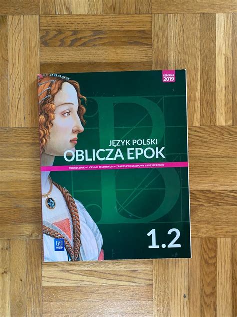 Oblicza Epok J Zyk Polski Podr Cznik Liceum Warszawa Kup Teraz