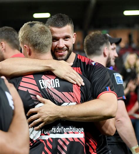 En Images La Folle Soir E D Oyonnax Rugby Sacr Champion De France De