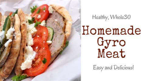 Whole30 Gyro Meat (Gluten-Free, Keto) - My Crash Test Life