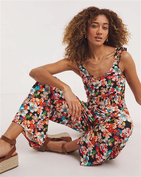 Joe Browns Jersey Floral Jumpsuit Ambrose Wilson