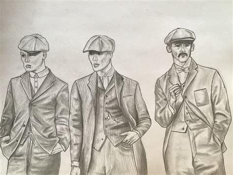 Peaky Blinders Dibujos Dibujos Realistas Dibujo Cuerpo