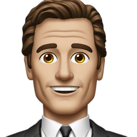 Patrick Bateman Sigma AI Emoji Generator