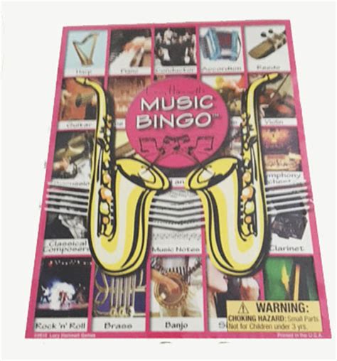 Music Bingo Game