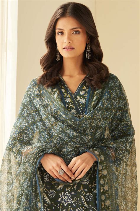 Buy Bagru Hand Block Printed Kota Dupatta For Women Fgd24 29 Farida