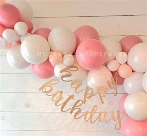 Blush Balloon Garland Kit Dusty Rose Balloon Garland Blush Etsy