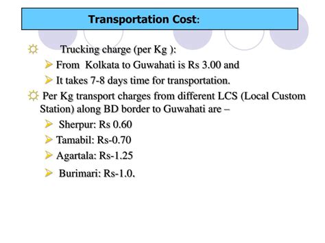 Ppt Economic Synergies Between Bangladesh And North East India