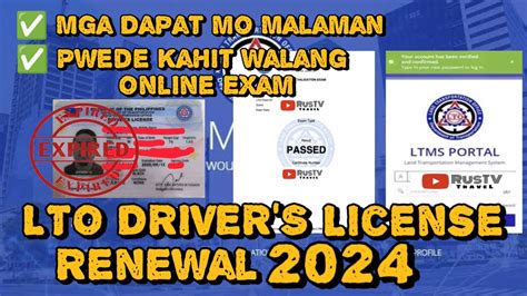 Paano Magrenew Ng Lisensya How To Renew LTO Driver S License Step By