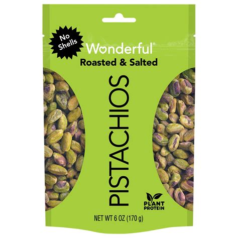 Wonderful Pistachios No Shells Roasted Salted Pistachios Oz