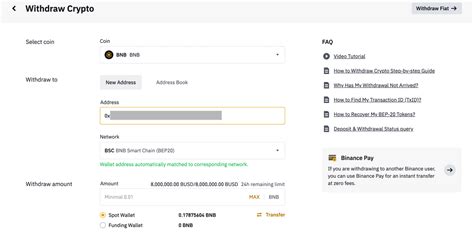 How Do I Deposit Withdraw Cryptocurrency On Binance How To Deposit