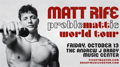 SOLD OUT: Matt Rife: The Problemattic World Tour – Q102 101.9 WKRQ-FM