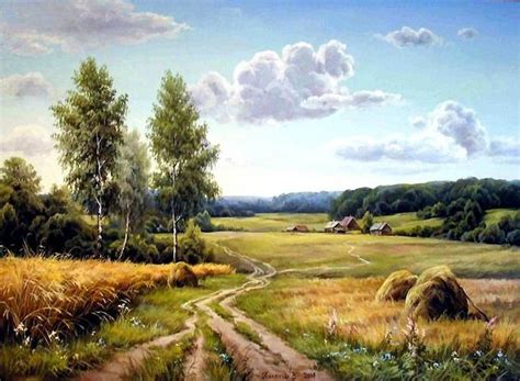 Живописные пейзажи, Пейзаж картина маслом, Пейзажи