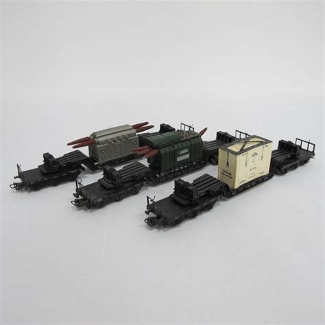 Märklin H0 4617 4618 Freight carriage 3 Low loader Catawiki