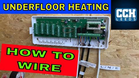 Electric Underfloor Heating Wiring