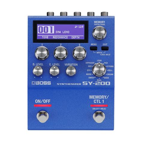 Гитарный синтезатор Boss SY-200 купить на OZON по низкой цене (1585636552)