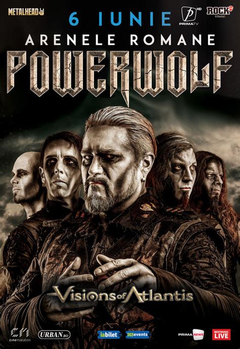 Powerwolf la Arenele Romane Încă o trupă pe afiș program și reguli de