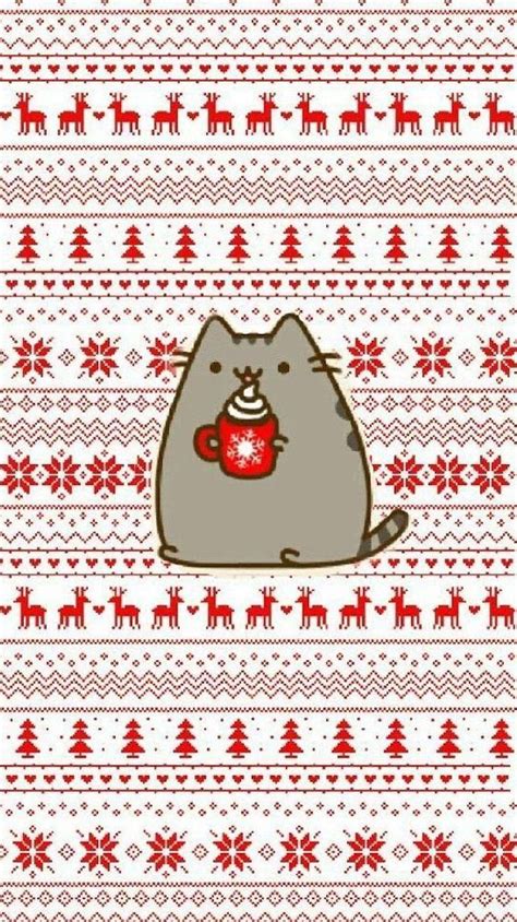 Pusheen Cat Christmas Winter Pusheen Hd Phone Wallpaper Pxfuel