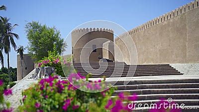 The Gate of Sohar Fort in the City of Sohar at Al Batinah North Governorate Stock Footage ...