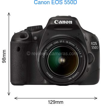 Canon EOS 550D Review with Detailed Specifications and Features