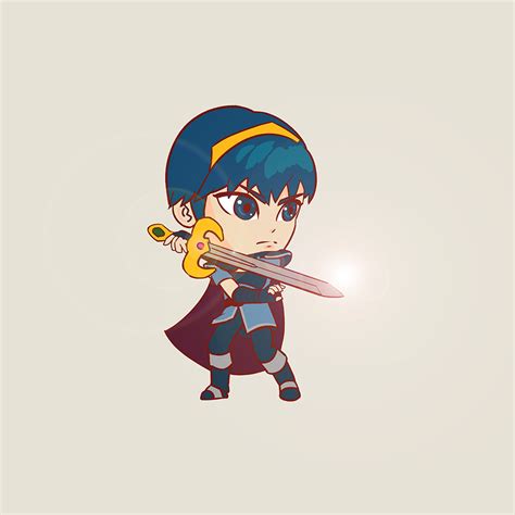 「marth Marth Marth Counter Ready Marth 」rayのイラスト