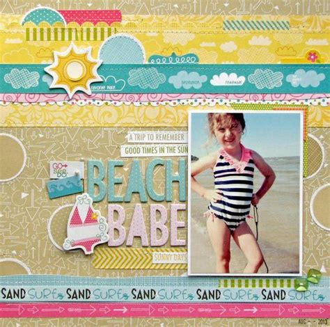 Nicolenowosad S Gallery Beach Babe Bella Blvd Summer Scrapbook