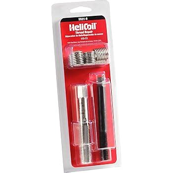 Helicoil 5521 6 3 8 16 Inch Coarse Thread Repair Kit Amazon Mx