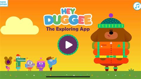 Hey Duggee Exploring Badge App Kids Toddler Preschool Games