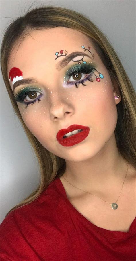 42 Awesome Christmas Makeup Tips For New Year Eye Makeup And More For